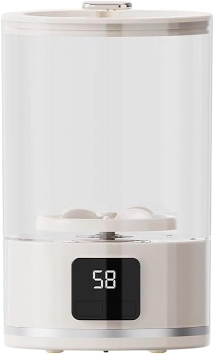 Compacte Wasmachine - Mini Wasser - Snel Ondergoed Wassen - Draadloos Werking - 15 x 15 x 15 cm - Wit