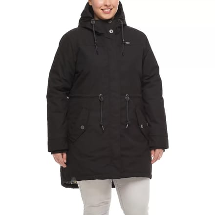 Ragwear Elba Coat B  Black  maat 48