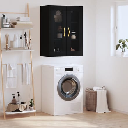 vidaXL - Hangkast - 69,5x34x90 - cm - zwart