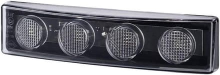Witte LED Zonnekleplampen (2 stuks) voor Vrachtwagen Cabine