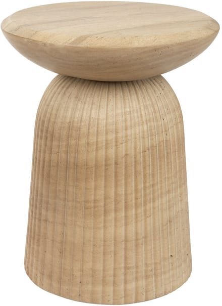 Dutchbone Brison Kruk/Bijzettafel Natuursteen look - Grijs