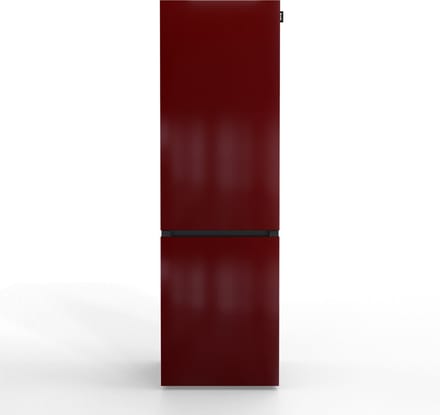 NUNKI LARGECOMBI-FBUR / Combi Bottom Koelkast, E klasse, 269l, Burgundy, Gloss (FRONT only)