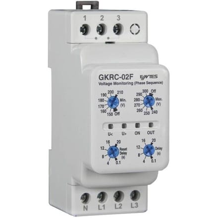 ENTES GKRC-02F Bewakingsrelais 1x wisselcontact Piece 1 stuk(s)