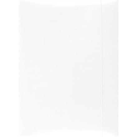 10x A4 Kartonnen Map met Elastiek, Wit, 300 g/m²