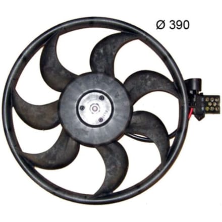 Koelventilatorwiel, motorkoeling MAHLE CFF 381 000S