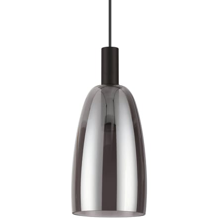 Ideal Lux Coco hanglamp zwart-rookgrijs Ø 14cm