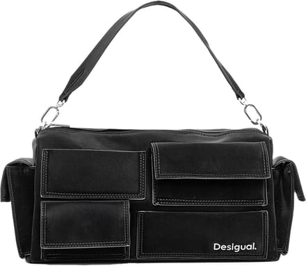 Desigual Schoudertas Handtas Accessories Handbag Black Zwart