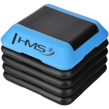 HMS Mini Aerobic Step - Zwart/Blauw