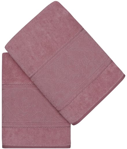 Asir - Badhanddoekset - Roos - 70 x 140 cm