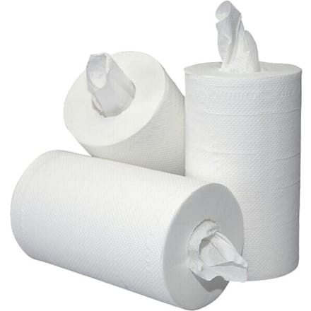Minirollen 60m 2laags 20cm Estetic rol cellulose, zonder koker 60meter a 12rollen (118060)