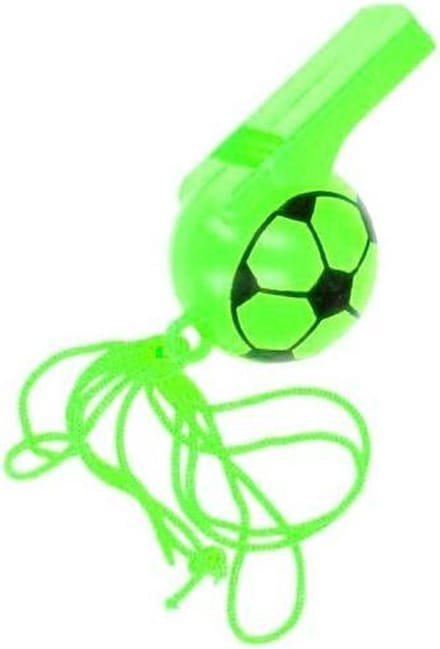 Voetbalfluitje Groen