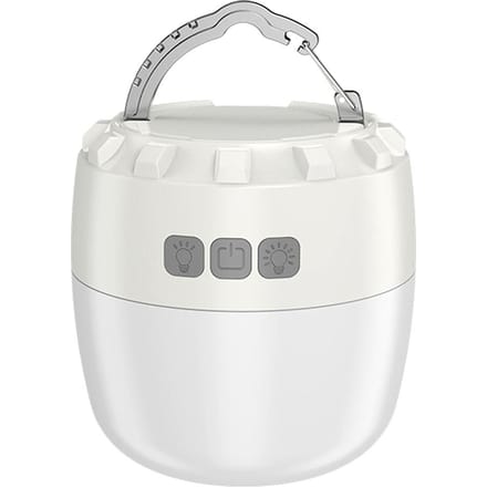 LED-kampeerlamp Multifunctionele kampeerlantaarn Draagbare tentlamp USB oplaadbaar en waterdicht beige
