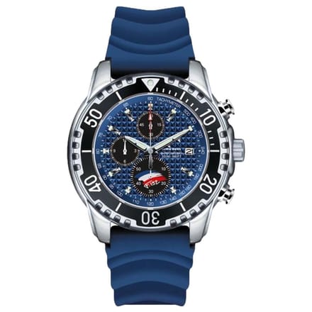 Chris Benz - CB-200SC-KBB - Duikhorloge - Unisex - Quartz