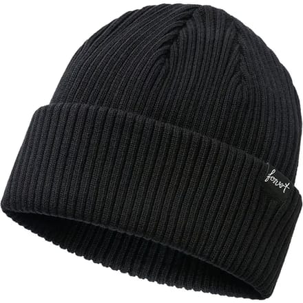 FORVERT - Powerbird Rib Beanie Muts - Zwart