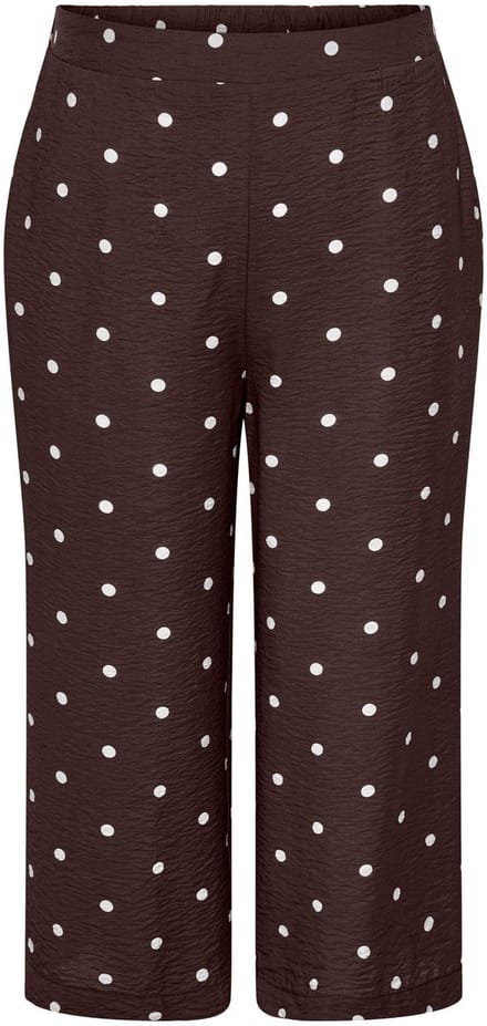 ONLY Carmakoma Culotte broek CARCARRIE Cropped fit Culotte broek
