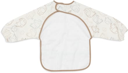 Jollein Slabbetjes Waterproof Met Mouw - 1 Stuk - 75 cm - Elephant Tales