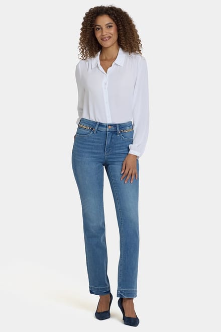 Marilyn Rechte Jeans | Bastille Zee
