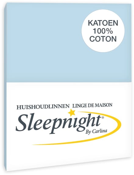 Sleepnight Kussensloop Katoen Hemelsblauw - 65 x 65 cm - [Blauw]