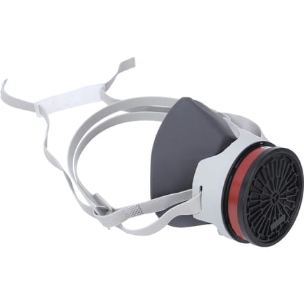 Rubberen AntiToxisch Gezichtsmasker met Nr.3 Filterdoos Gasbescherming Lichtgewicht Multifunctioneel gray