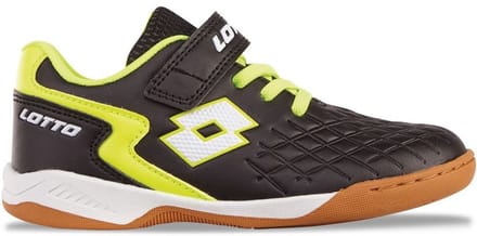Lotto Kinder Hallenschuhe Dasher 2600920T Black/Fr.Yellow-38