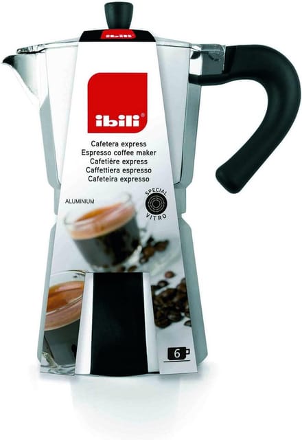 Koffiezetapparaat Moka Express voor 14 Kopjes - 700 ml Aluminium Percolator