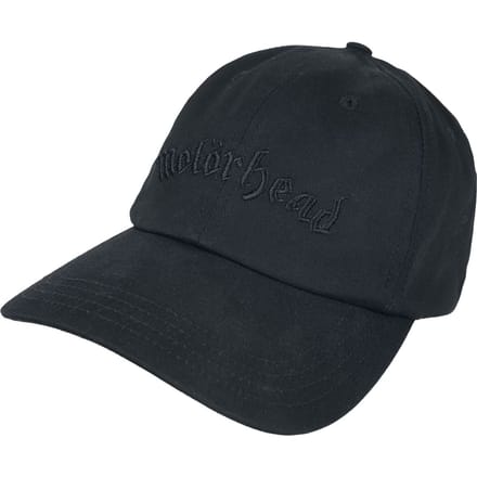 Motörhead Logo Heren Cap - zwart - Standard