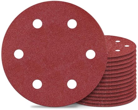 Schuurpapier 225mm Schuurpads 6 Gaten Korrel 40