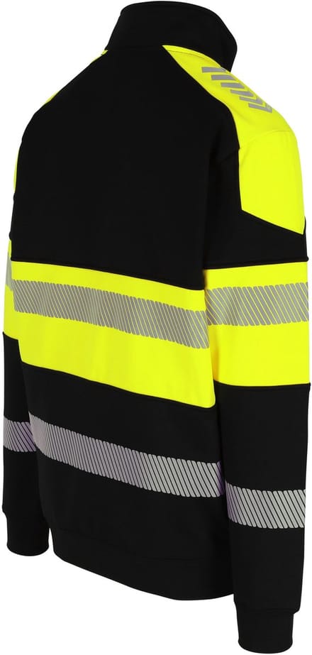 Herock Karis High Vis Sweatvest Zwart / S