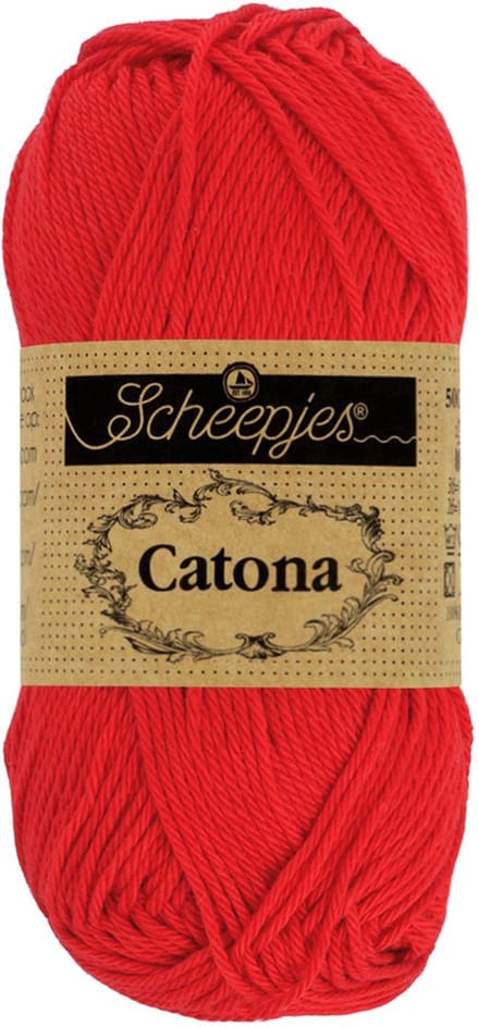 Scheepjes Catona 25gr - 115 Hot Red