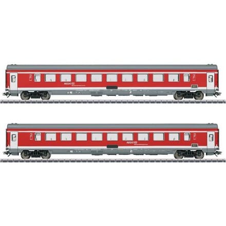 Märklin 42989 H0 set van 2 personenrijtuigen van de München-Nürnberg Express van de DB-AG