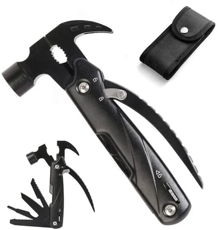WorkPro® Tactisch Zakmes - Multitool - Zakmes set - Survival Mes - Kampeer Zakmes - Scouting mes - 3 delig