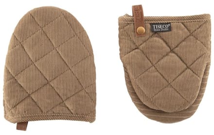 Tiseco - Gripper VELMAR - SET/2 - siliconen grip - 14x18 cm, taupe