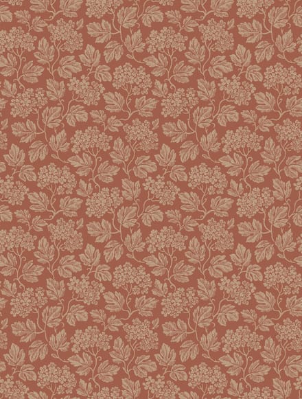 Boråstapeter Vliesbehang 8081 - Anno II - Botanisch Rood - 53cm x 10.05m