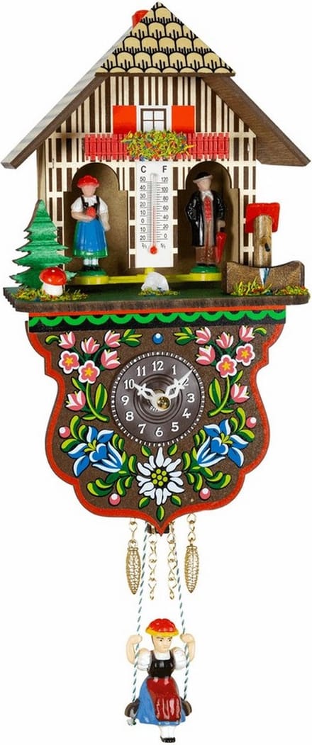 Trenkle - 801_SQ - Wandklok - kwarts - Miniatur-Uhr