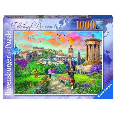 Ravensburger Edinburgh Romance Jigsaw Puzzle 1000 pcs. 2D Puzzels
