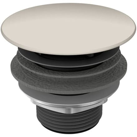 Kaldewei permanent drain valve, round lid 9058000001