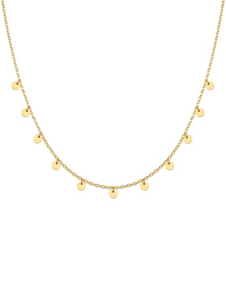 good.designs Ketting met elf munten