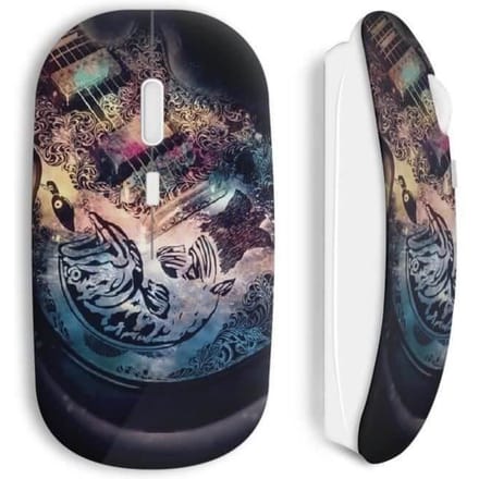 Souris sans fil Guitare design