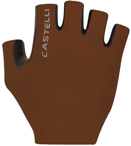 Castelli Espresso Korte Handschoenen Bruin XL Man