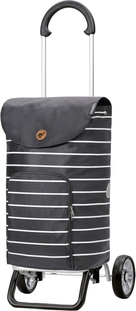 Andersen SHOPPER MANUFAKTUR Boodschappentrolley Scala Shopper Plus Mia 41L Anthracite Antraciet 103cm