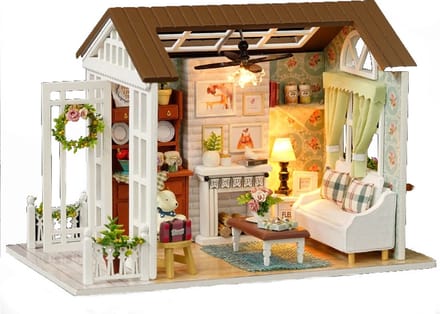 DIY Modelbouw - Miniatuurhuisje - Happy Times