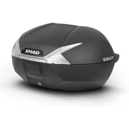 Shad Sh47 Carbon Hoes Voor Topkoffer Zwart