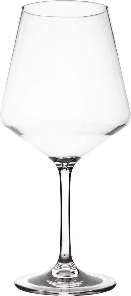 Gimex Solid Line Rode wijnglas - 670 ml - 2 Stuks