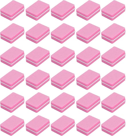 Set van 30 Mini Nagelschuurblokken voor Manicure en Pedicure
