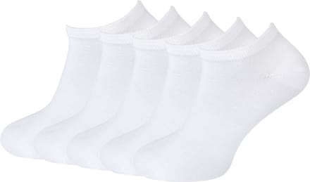 green-goose® Bamboe Footies | 5 Paar | Wit | Maat 35-39
