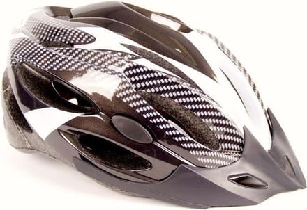 Mirage Fietshelm - Allround -  58-62cm - Zwart / Wit