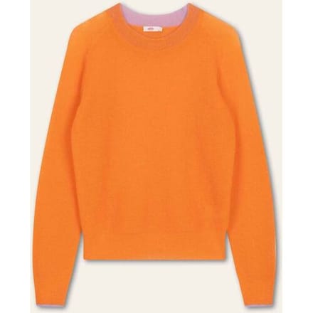 Oilily Koller Trui- maat3XL Oranje Crush