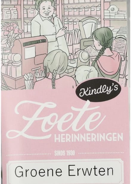 Kindly's Groene Erwten - 7 x 170 gr - Voordeelverpakking