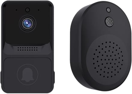 Draadloze Oplaadbare Deurbel met Camera en Nachtzicht - 1080p HD Intercom voor de Deur