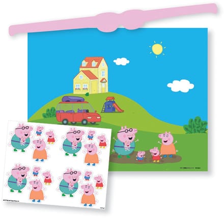UNIQUE - Peppa Pig verjaardagsspel voor 10 spelers